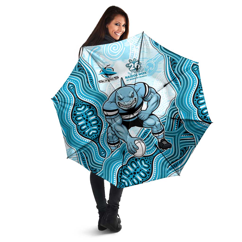 Cronulla Sharks NAIDOC Week 2026 Umbrella First Nations of Australia Aboriginal Mascot Rugby