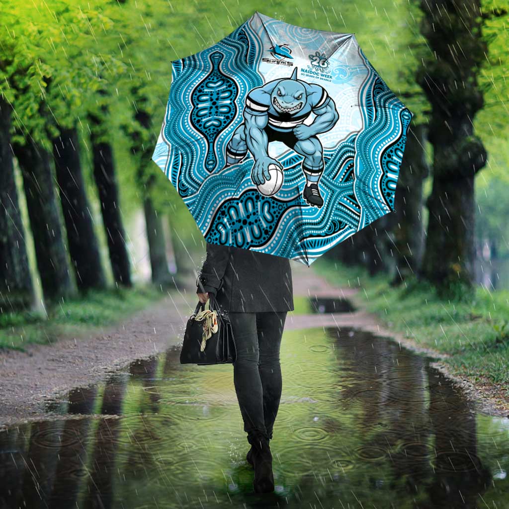 Cronulla Sharks NAIDOC Week 2026 Umbrella First Nations of Australia Aboriginal Mascot Rugby