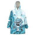 Cronulla Sharks NAIDOC Week 2026 Wearable Blanket Hoodie First Nations of Australia Aboriginal Mascot Rugby