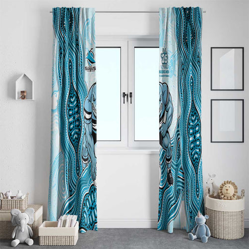 Cronulla Sharks NAIDOC Week 2026 Window Curtain First Nations of Australia Aboriginal Mascot Rugby