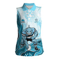Cronulla Sharks NAIDOC Week 2026 Women Sleeveless Polo Shirt First Nations of Australia Aboriginal Mascot Rugby