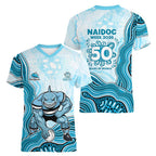 Cronulla Sharks NAIDOC Week 2026 Women V-Neck T-Shirt First Nations of Australia Aboriginal Mascot Rugby