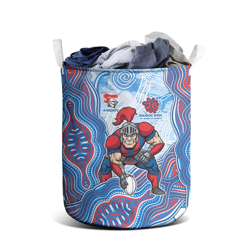 Newcastle Knights NAIDOC Week 2026 Laundry Basket First Nations of Australia Aboriginal Mascot Rugby