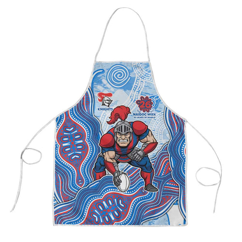 Newcastle Knights NAIDOC Week 2026 Apron First Nations of Australia Aboriginal Mascot Rugby