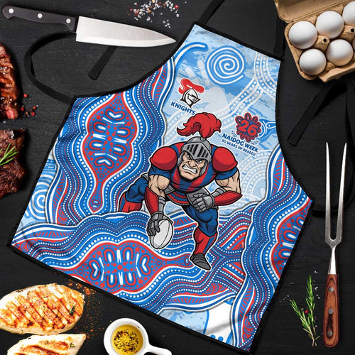 Newcastle Knights NAIDOC Week 2026 Apron First Nations of Australia Aboriginal Mascot Rugby