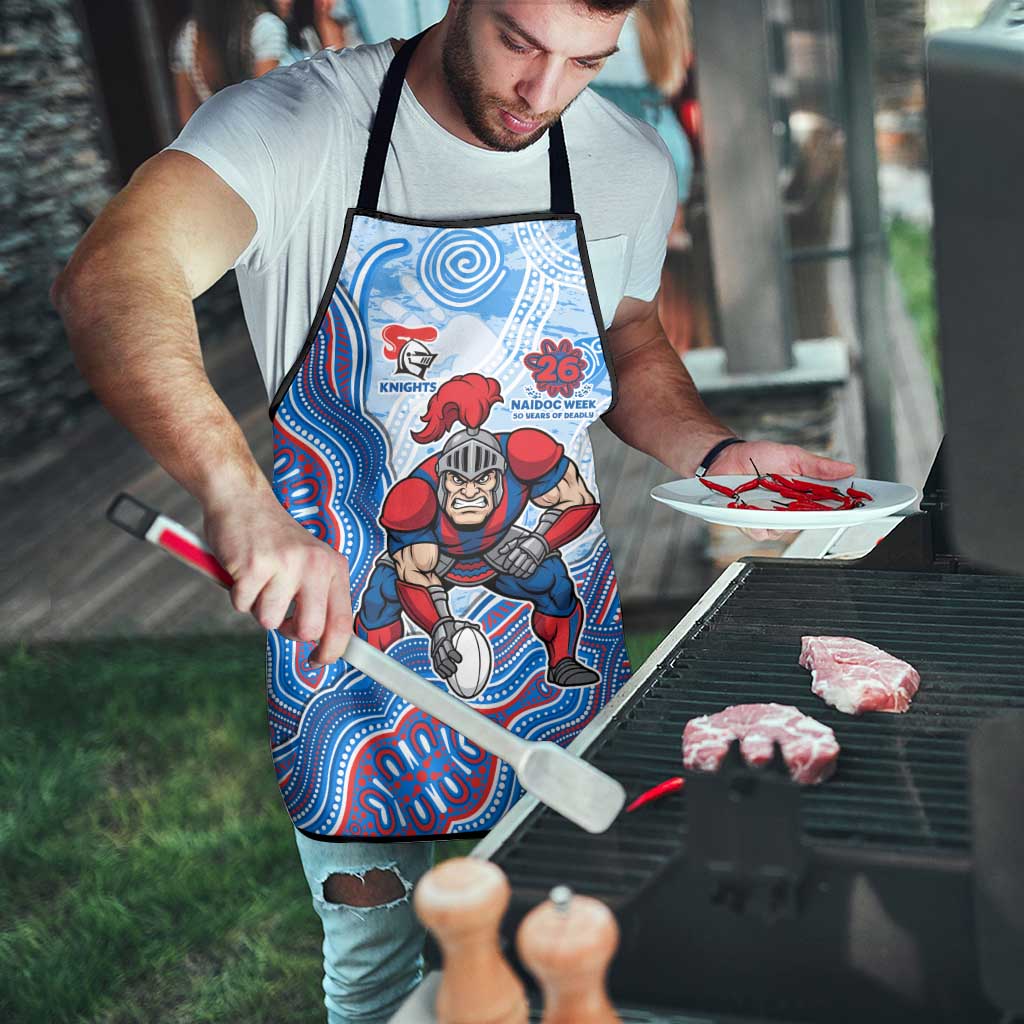 Newcastle Knights NAIDOC Week 2026 Apron First Nations of Australia Aboriginal Mascot Rugby