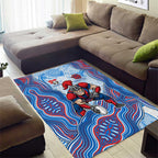 Newcastle Knights NAIDOC Week 2026 Area Rug First Nations of Australia Aboriginal Mascot Rugby