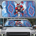 Newcastle Knights NAIDOC Week 2026 Auto Sun Shade First Nations of Australia Aboriginal Mascot Rugby