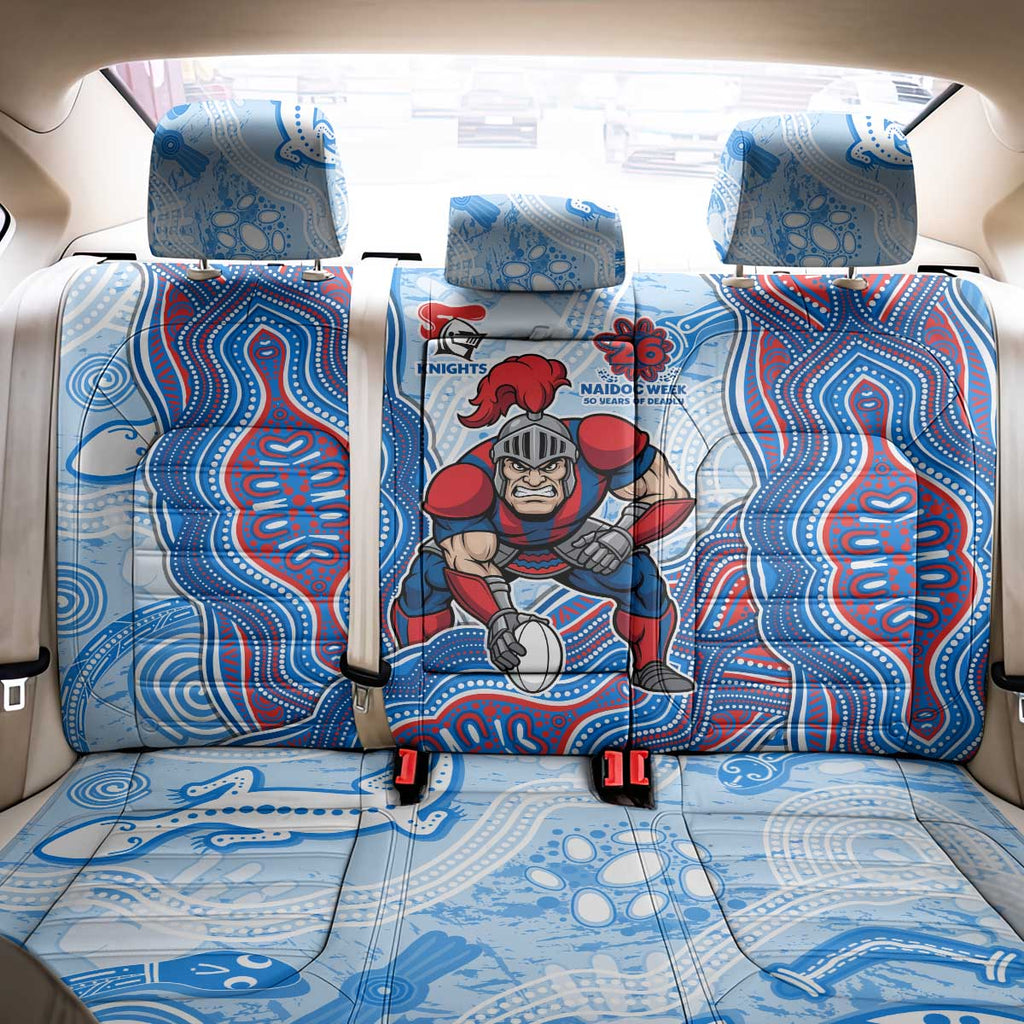 Newcastle Knights NAIDOC Week 2026 Back Car Seat Cover First Nations of Australia Aboriginal Mascot Rugby