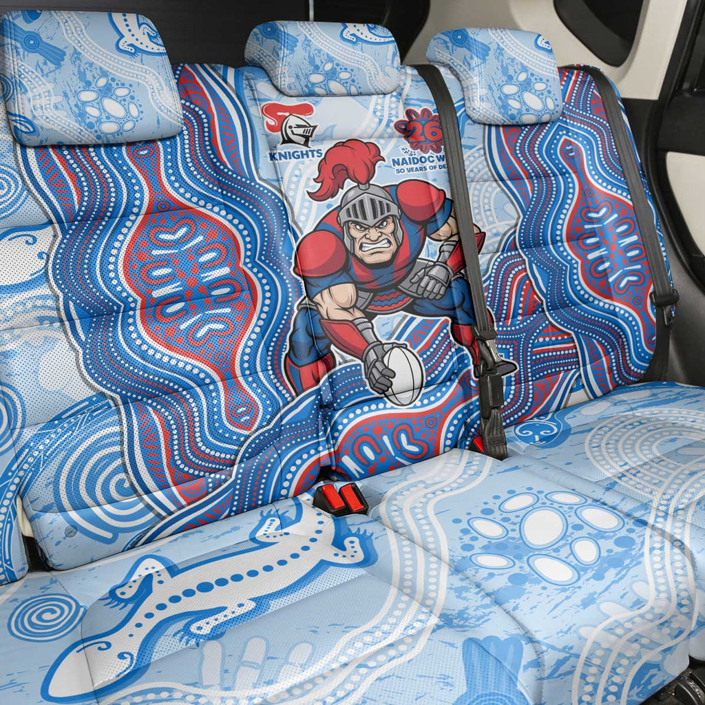 Newcastle Knights NAIDOC Week 2026 Back Car Seat Cover First Nations of Australia Aboriginal Mascot Rugby