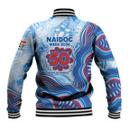 Newcastle Knights NAIDOC Week 2026 Baseball Jacket First Nations of Australia Aboriginal Mascot Rugby