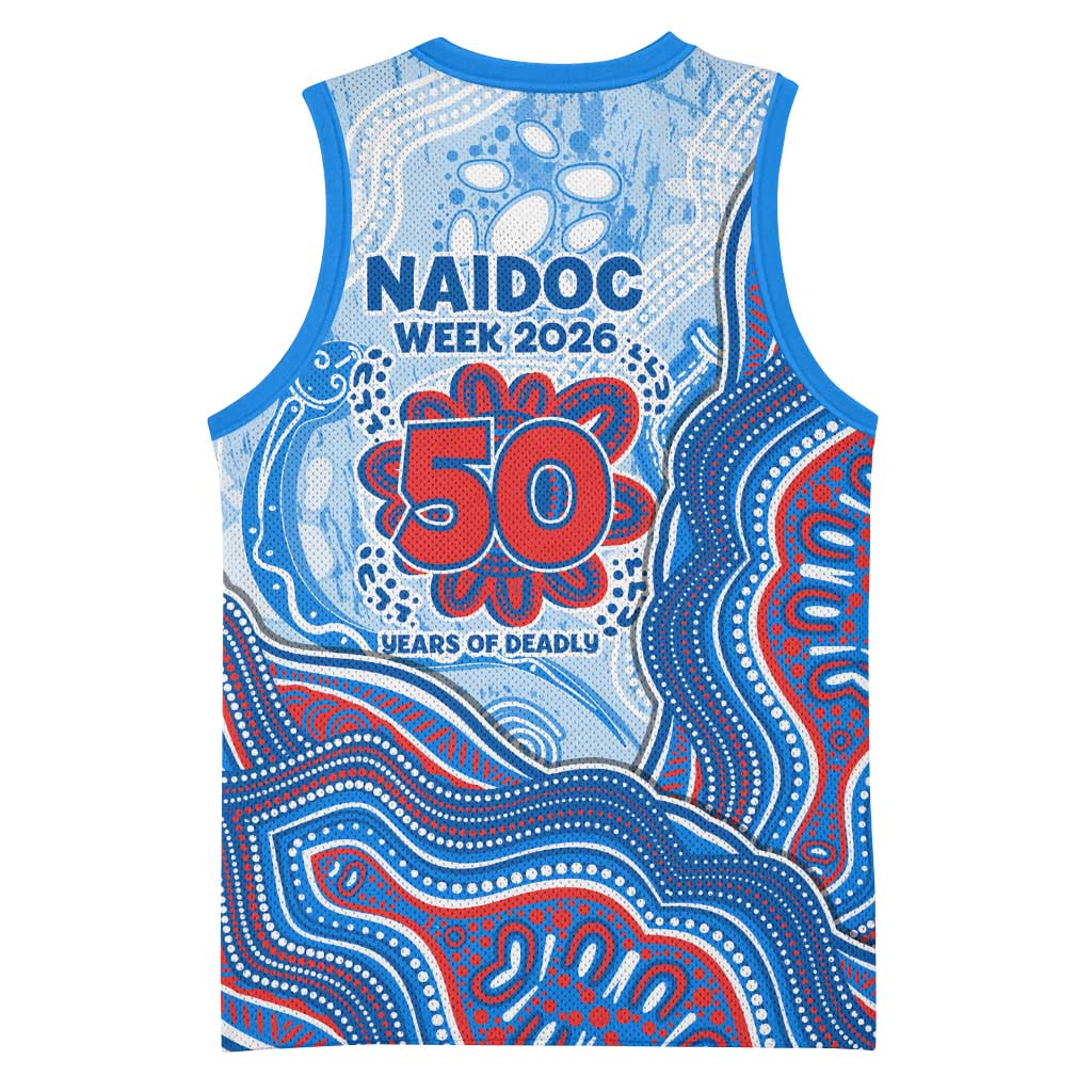 Newcastle Knights NAIDOC Week 2026 Basketball Jersey First Nations of Australia Aboriginal Mascot Rugby