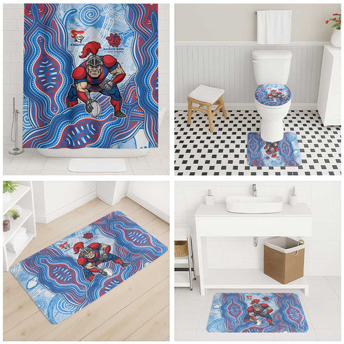 Newcastle Knights NAIDOC Week 2026 Bathroom Set First Nations of Australia Aboriginal Mascot Rugby