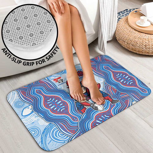 Newcastle Knights NAIDOC Week 2026 Bathroom Set First Nations of Australia Aboriginal Mascot Rugby