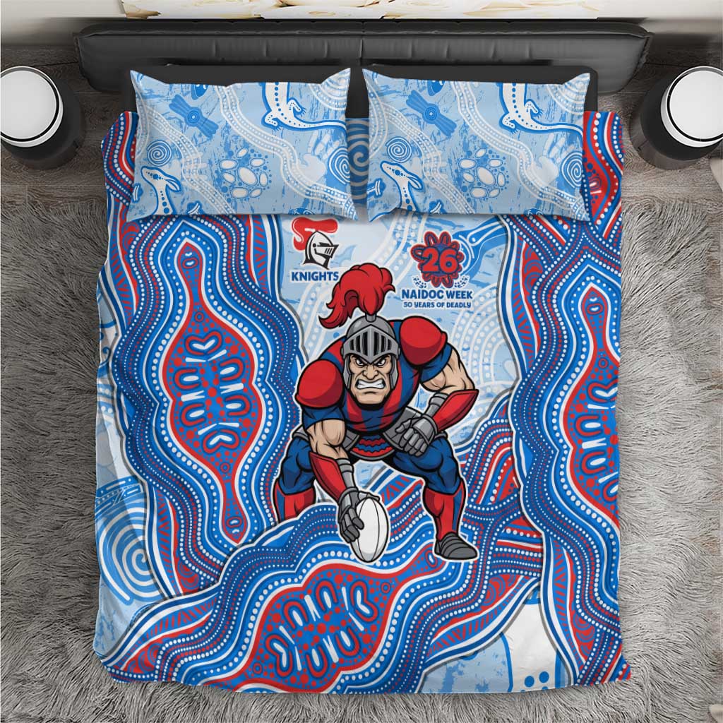Newcastle Knights NAIDOC Week 2026 Bedding Set First Nations of Australia Aboriginal Mascot Rugby