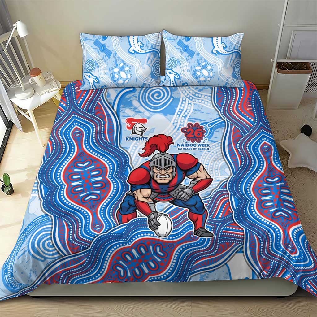 Newcastle Knights NAIDOC Week 2026 Bedding Set First Nations of Australia Aboriginal Mascot Rugby
