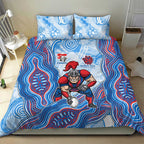 Newcastle Knights NAIDOC Week 2026 Bedding Set First Nations of Australia Aboriginal Mascot Rugby