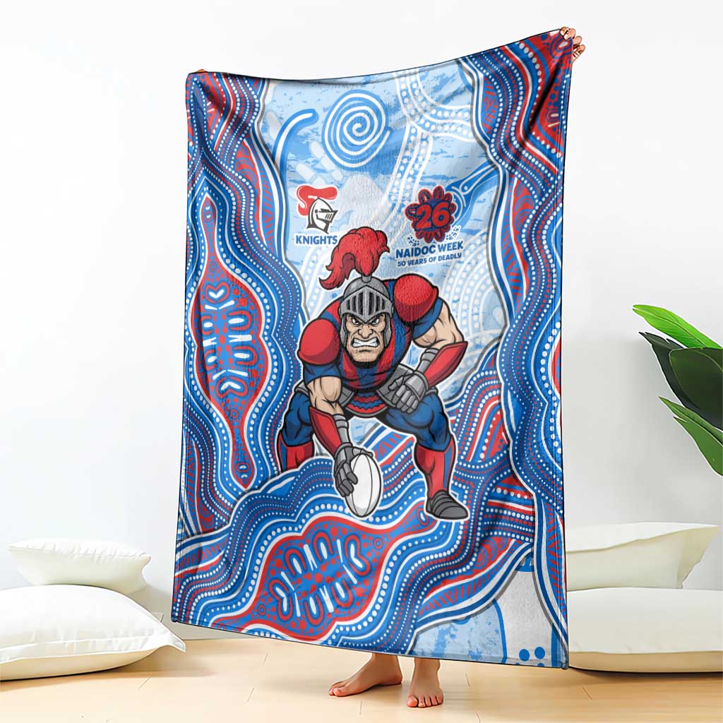 Newcastle Knights NAIDOC Week 2026 Blanket First Nations of Australia Aboriginal Mascot Rugby