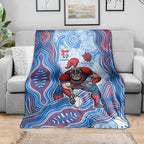 Newcastle Knights NAIDOC Week 2026 Blanket First Nations of Australia Aboriginal Mascot Rugby