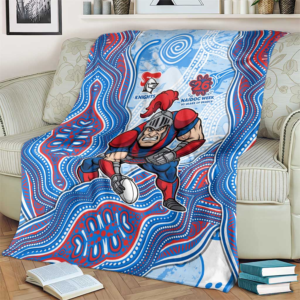 Newcastle Knights NAIDOC Week 2026 Blanket First Nations of Australia Aboriginal Mascot Rugby