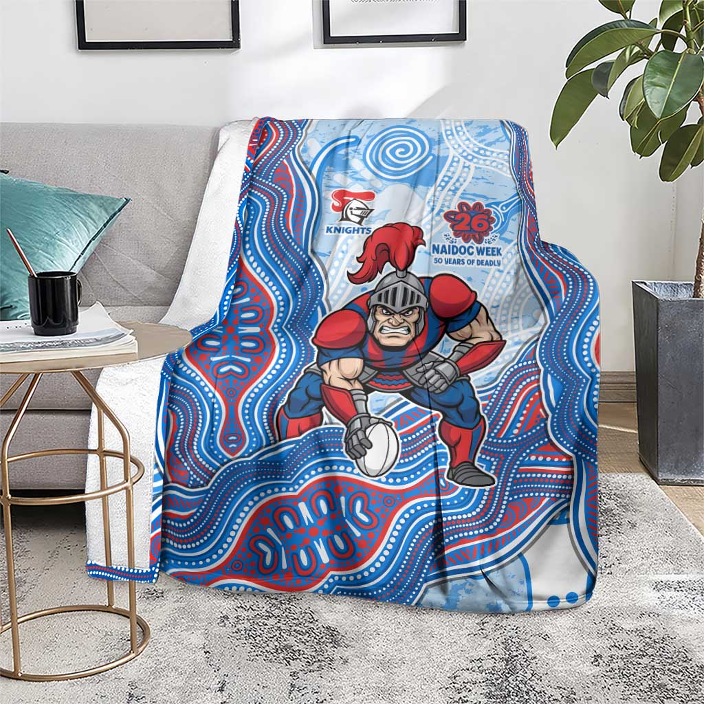 Newcastle Knights NAIDOC Week 2026 Blanket First Nations of Australia Aboriginal Mascot Rugby