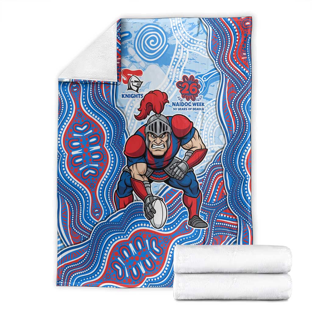 Newcastle Knights NAIDOC Week 2026 Blanket First Nations of Australia Aboriginal Mascot Rugby