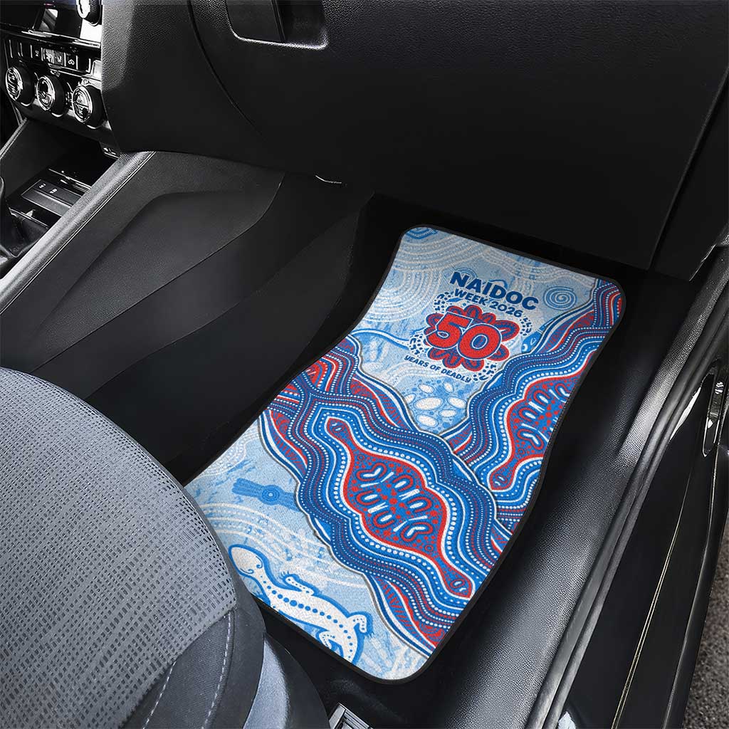 Newcastle Knights NAIDOC Week 2026 Car Mats First Nations of Australia Aboriginal Mascot Rugby