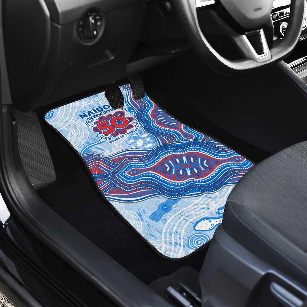 Newcastle Knights NAIDOC Week 2026 Car Mats First Nations of Australia Aboriginal Mascot Rugby