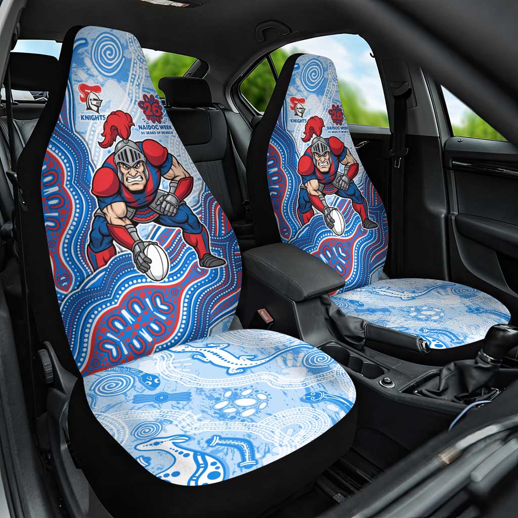 Newcastle Knights NAIDOC Week 2026 Car Seat Cover First Nations of Australia Aboriginal Mascot Rugby