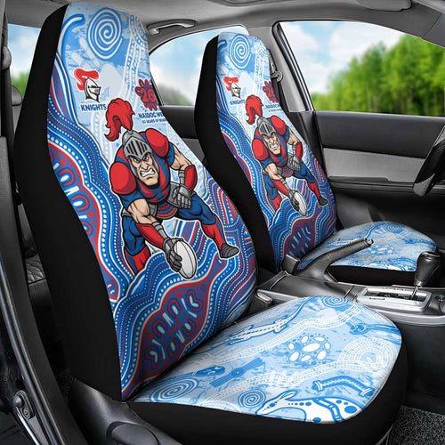 Newcastle Knights NAIDOC Week 2026 Car Seat Cover First Nations of Australia Aboriginal Mascot Rugby