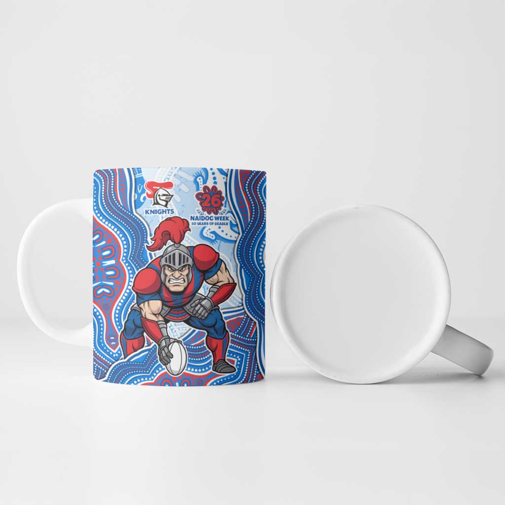 Newcastle Knights NAIDOC Week 2026 Ceramic Mug First Nations of Australia Aboriginal Mascot Rugby