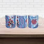 Newcastle Knights NAIDOC Week 2026 Ceramic Mug First Nations of Australia Aboriginal Mascot Rugby