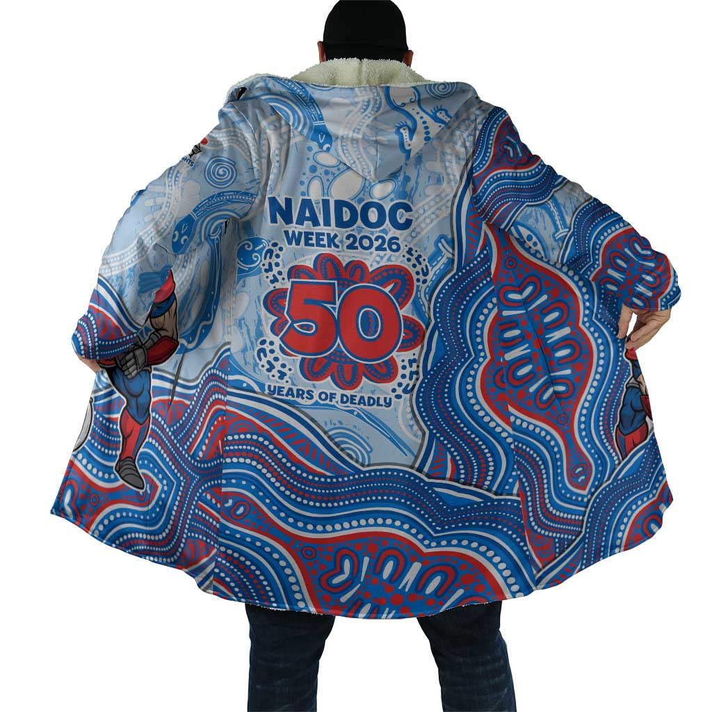 Newcastle Knights NAIDOC Week 2026 Cloak First Nations of Australia Aboriginal Mascot Rugby