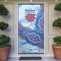 Newcastle Knights NAIDOC Week 2026 Door Cover First Nations of Australia Aboriginal Mascot Rugby