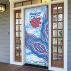 Newcastle Knights NAIDOC Week 2026 Door Cover First Nations of Australia Aboriginal Mascot Rugby