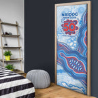 Newcastle Knights NAIDOC Week 2026 Door Cover First Nations of Australia Aboriginal Mascot Rugby