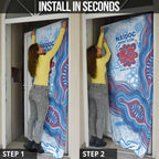 Newcastle Knights NAIDOC Week 2026 Door Cover First Nations of Australia Aboriginal Mascot Rugby