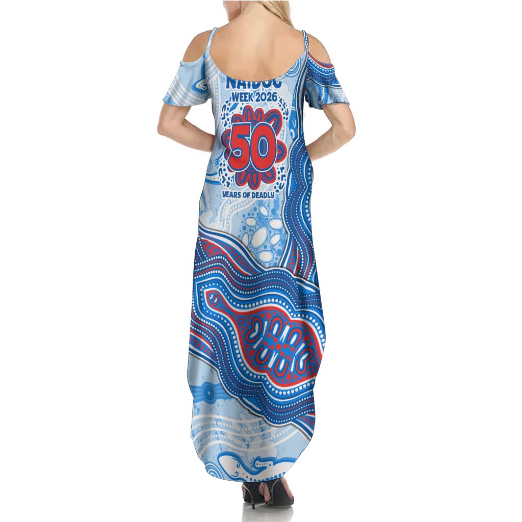 Newcastle Knights NAIDOC Week 2026 Family Matching Summer Maxi Dress and Hawaiian Shirt First Nations of Australia Aboriginal Mascot Rugby