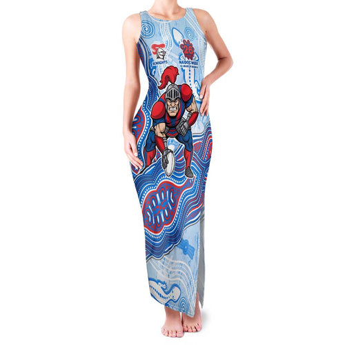 Newcastle Knights NAIDOC Week 2026 Family Matching Tank Maxi Dress and Hawaiian Shirt First Nations of Australia Aboriginal Mascot Rugby