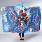 Newcastle Knights NAIDOC Week 2026 Hooded Blanket First Nations of Australia Aboriginal Mascot Rugby