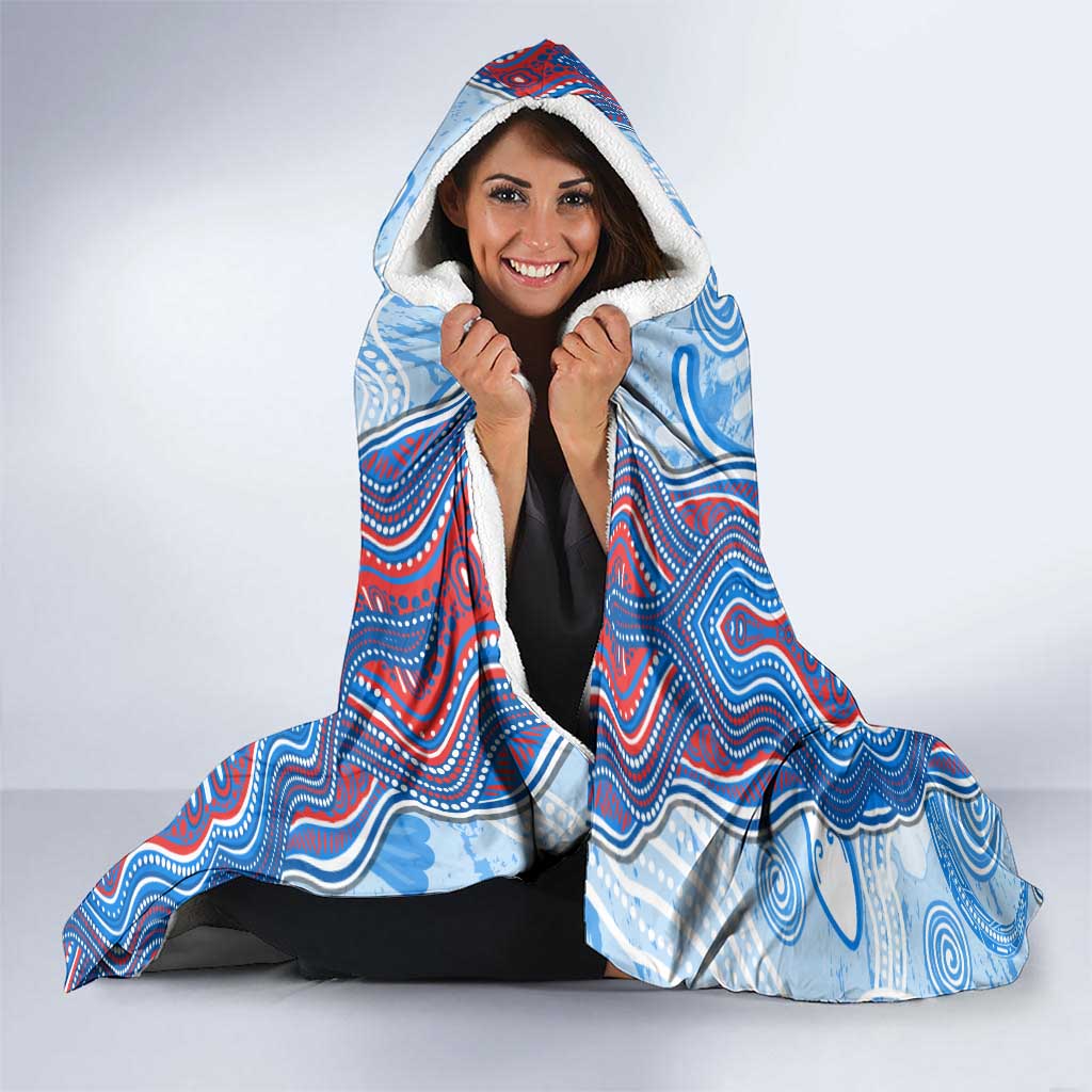 Newcastle Knights NAIDOC Week 2026 Hooded Blanket First Nations of Australia Aboriginal Mascot Rugby