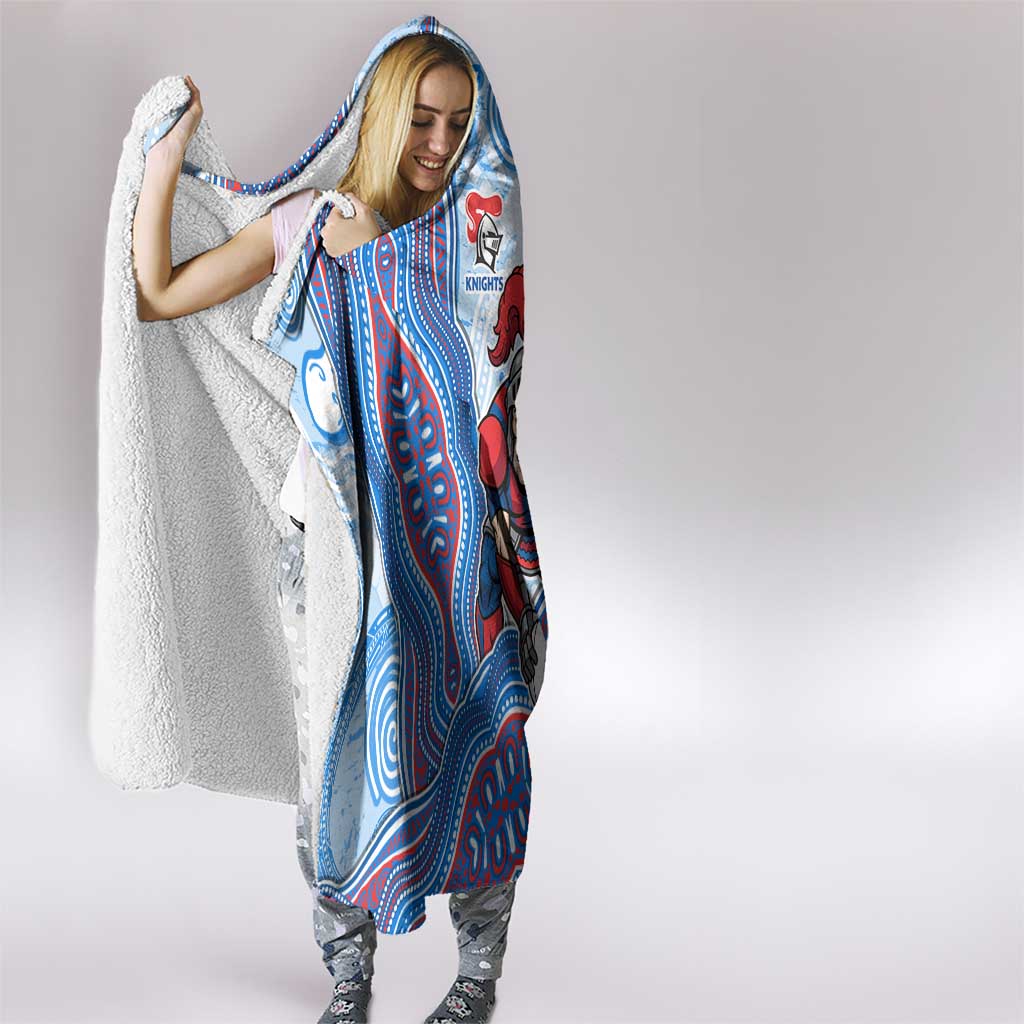 Newcastle Knights NAIDOC Week 2026 Hooded Blanket First Nations of Australia Aboriginal Mascot Rugby
