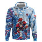 Newcastle Knights NAIDOC Week 2026 Hoodie First Nations of Australia Aboriginal Mascot Rugby