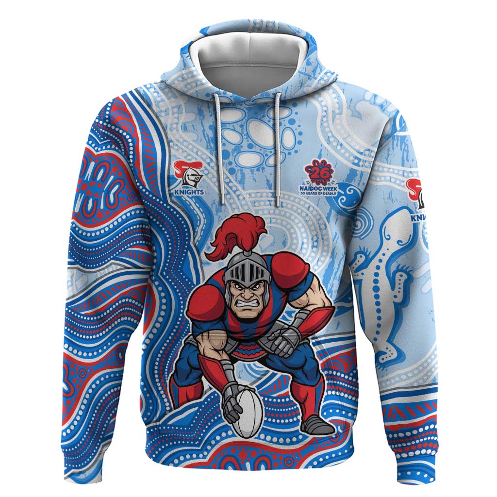 Newcastle Knights NAIDOC Week 2026 Hoodie First Nations of Australia Aboriginal Mascot Rugby