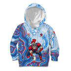 Newcastle Knights NAIDOC Week 2026 Kid Hoodie First Nations of Australia Aboriginal Mascot Rugby