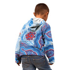 Newcastle Knights NAIDOC Week 2026 Kid Hoodie First Nations of Australia Aboriginal Mascot Rugby
