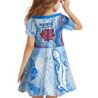 Newcastle Knights NAIDOC Week 2026 Kid Short Sleeve Dress First Nations of Australia Aboriginal Mascot Rugby