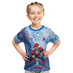 Newcastle Knights NAIDOC Week 2026 Kid T Shirt First Nations of Australia Aboriginal Mascot Rugby