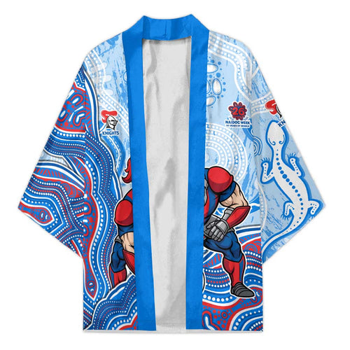 Newcastle Knights NAIDOC Week 2026 Kimono First Nations of Australia Aboriginal Mascot Rugby