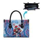 Newcastle Knights NAIDOC Week 2026 Leather Bag First Nations of Australia Aboriginal Mascot Rugby